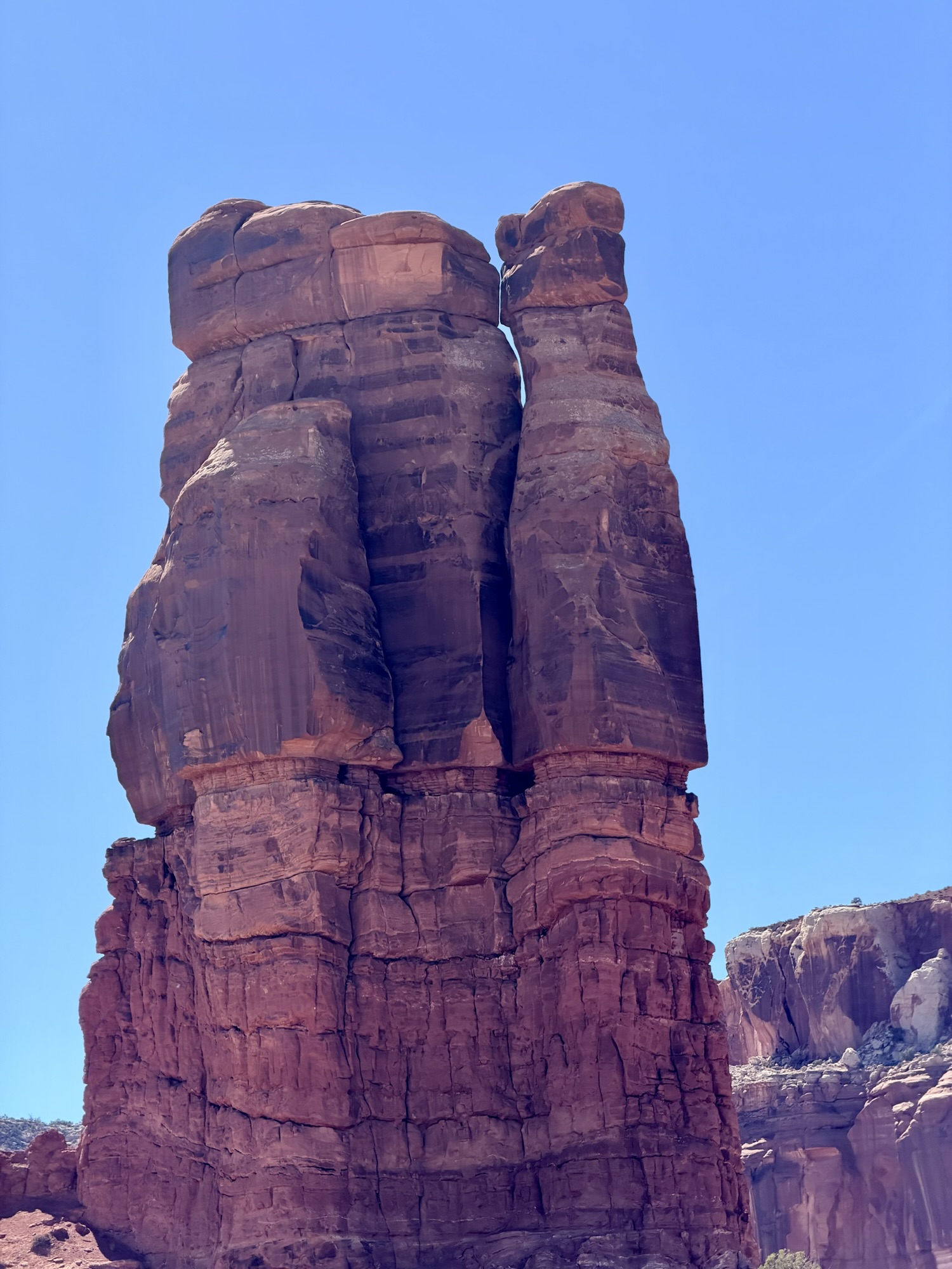 Determination Tower on Monitor & Merrimack Trail, Moab