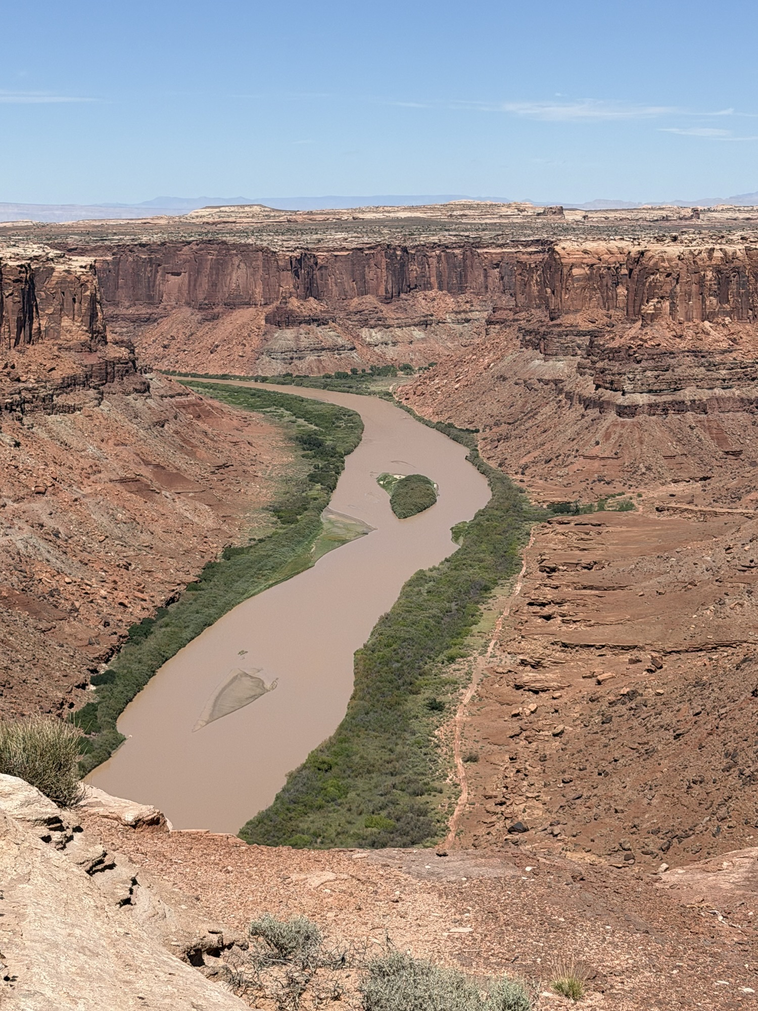 Bowknot Bend of the Green River off Deadman Point Trail, Moab, UT