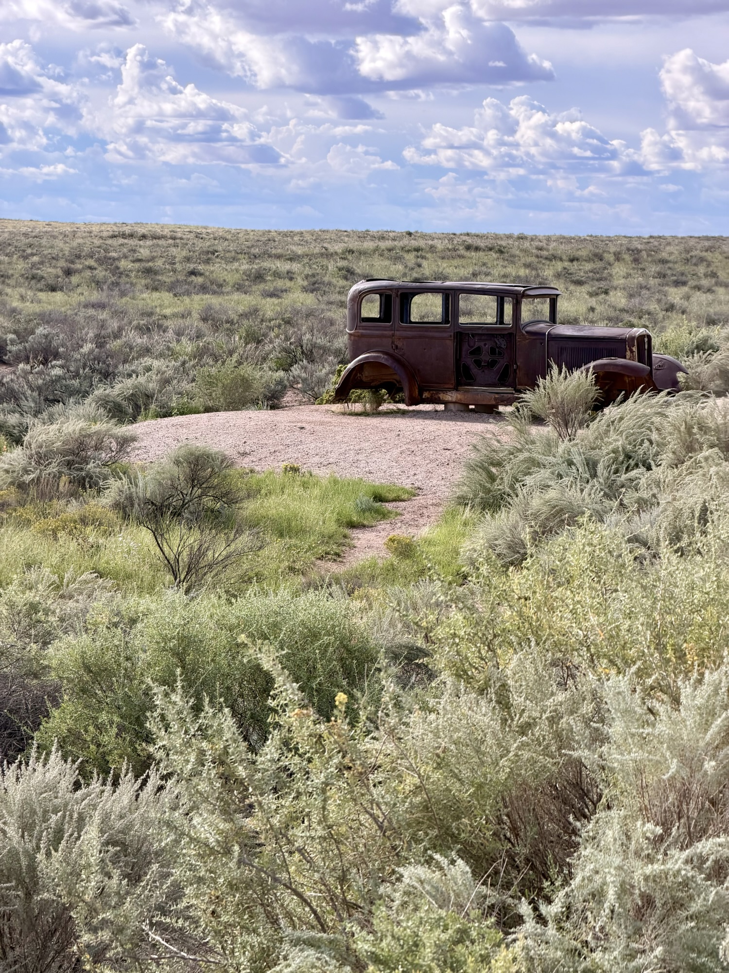 32 Studebaker abandoned by Route 66, Petrified Forest&nbsp;NP