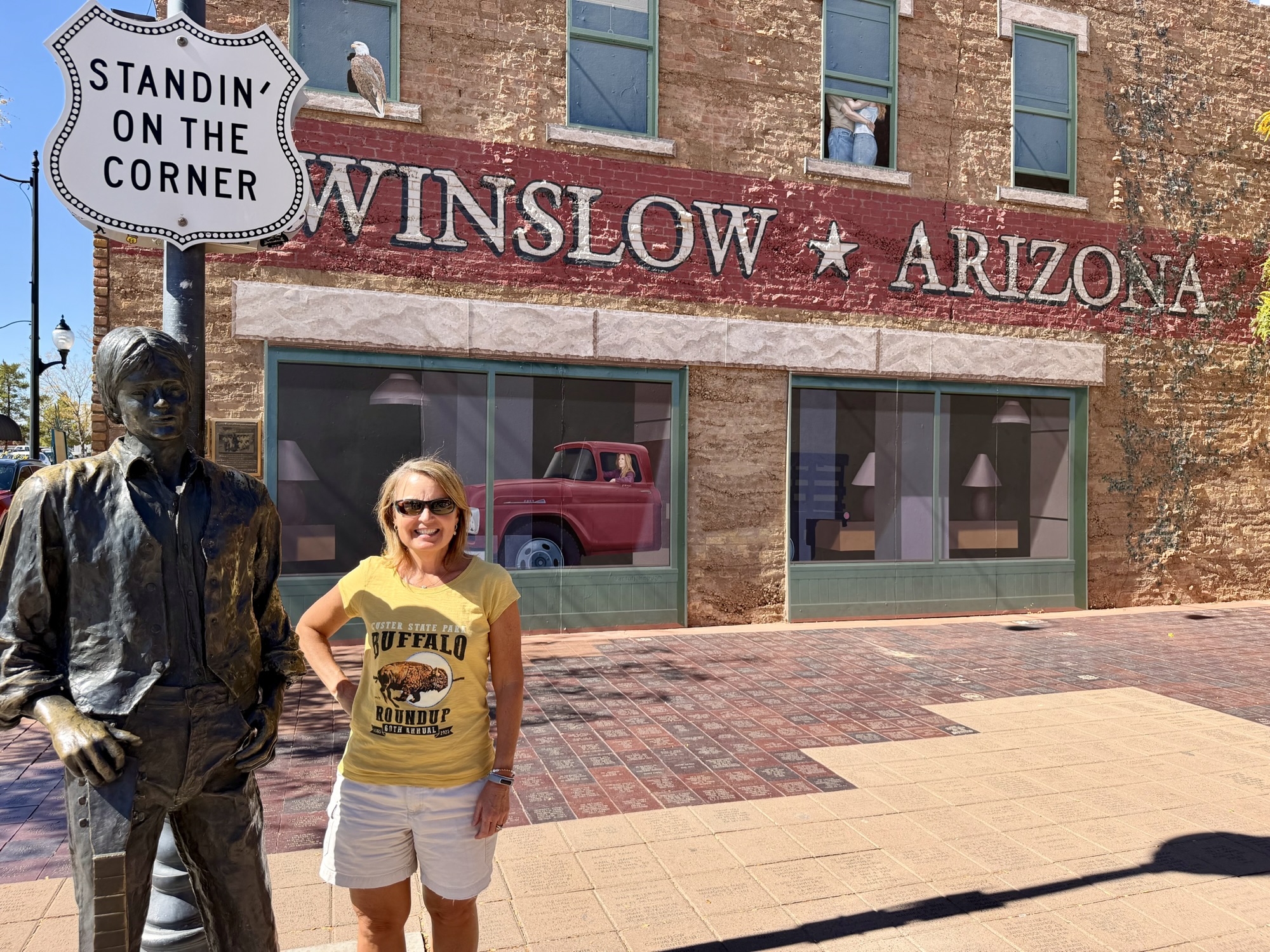 ‘Standin’ on the corner’ Winslow,&nbsp;AZ
