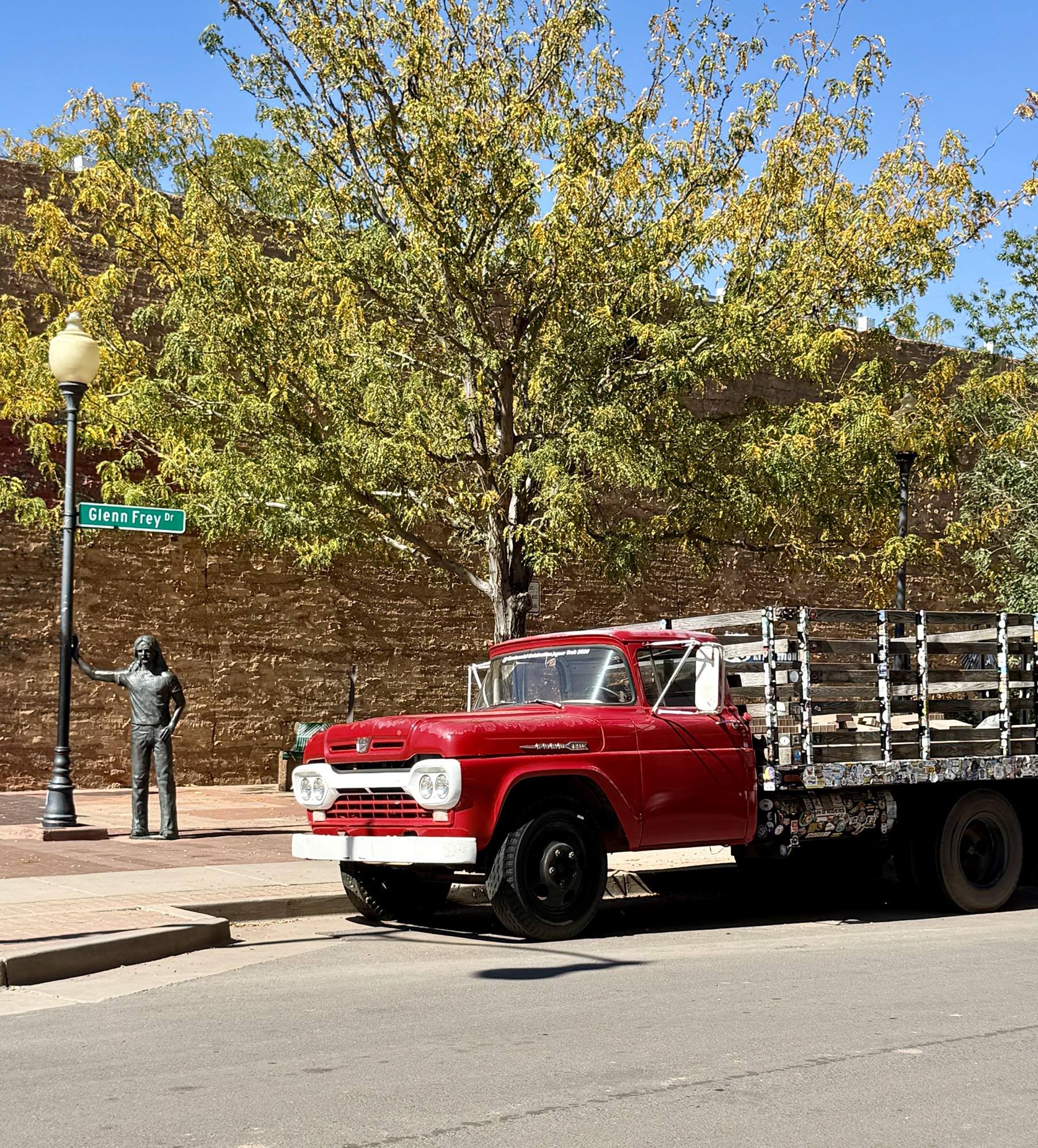 Flat bed Ford, Standin’ on a Corner, Winslow,&nbsp;AZ