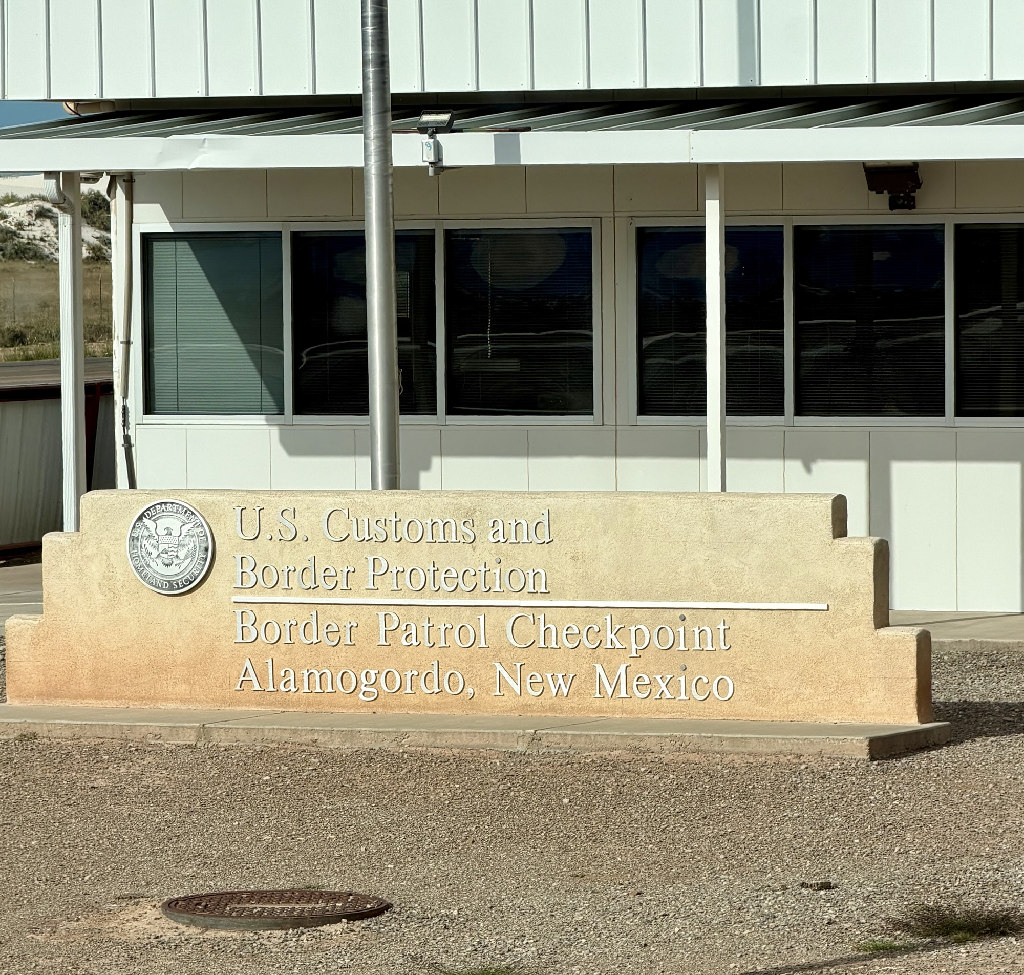 Alamogordo, NM Border Patrol Checkpoint